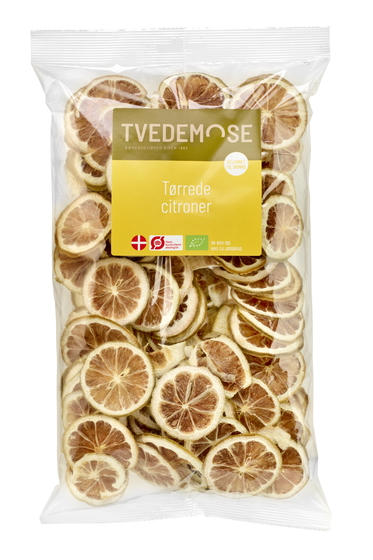 Tvedemose Tørrede Citronskiver ØKO 200 g.